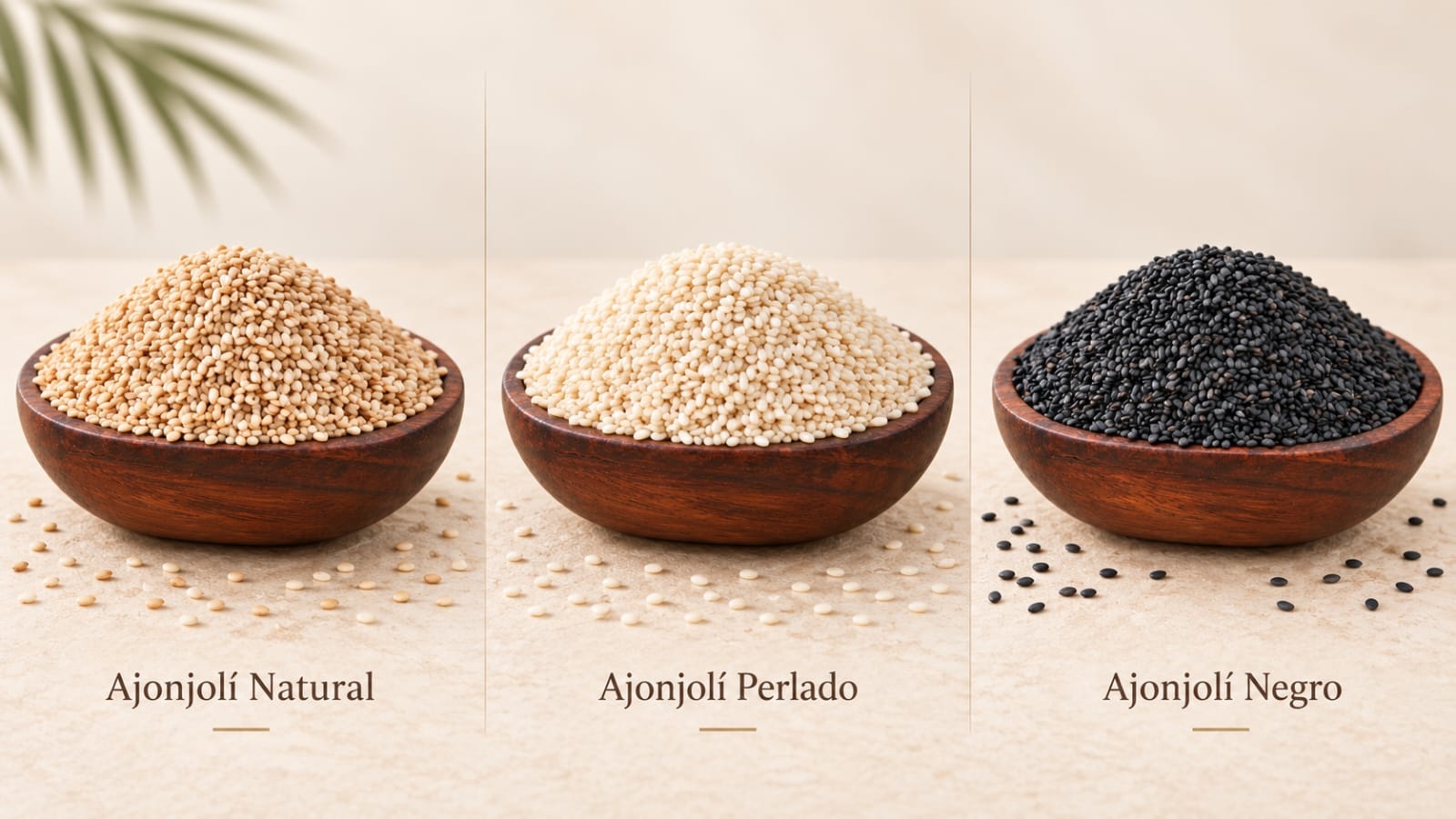 Ajonjolí natural, perlado y negro por mayor en Lima, Perú