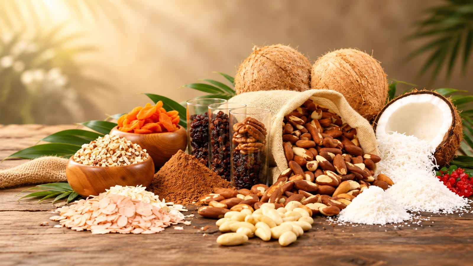 Frutos secos y derivados del coco de COCOS & NUTS